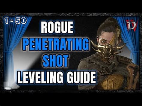 Rogue Shot Leveling Guide For Diablo 4 Launch! Best Range