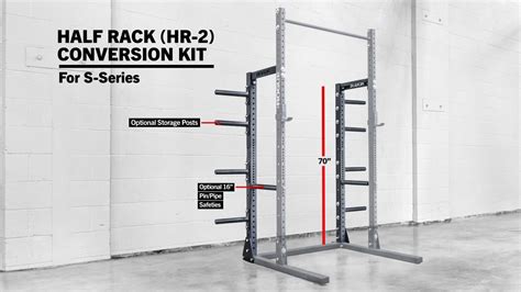 Rogue yoke conversion kit.  Order here! The HR-2 Half Rack Conversion Kit provides ev...