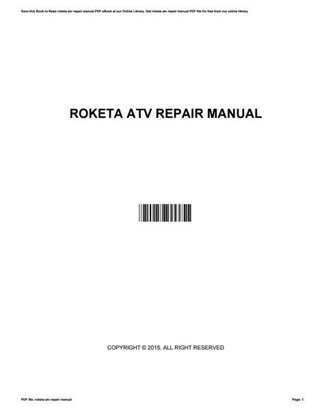 Roketa Repair Questions & Solutions, Tips & Guides - Fixya