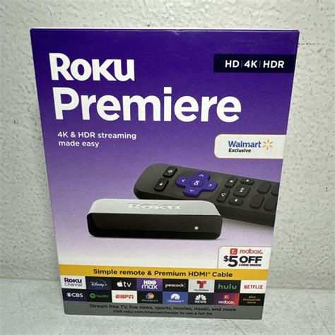 Roku Premiere 3920RW HD/4K/HDR Streaming Media Player eBay