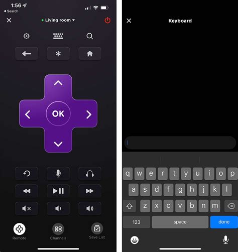 Use the Roku Remote app and Control your ROKU with your phone! Also, use your PHONE as a keyboard on your ROKU DEVICE! It's super easy to do! This roku mobil.... 