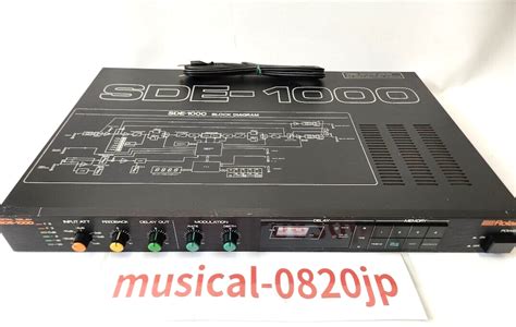 Roland SDE-1000 Digital Delay Effects Prozessor Rack getestet ...