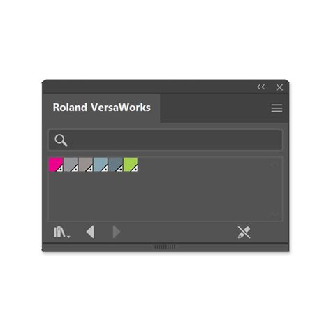 This document outlines the procedures to load the Roland VersaWorks swatches into Adobe Indesign. 1.64 MB Printing Grays in Roland VersaWorks ... Details how to use the Roland Color System for perfect matching color out of Illustrator. 2.08 MB Using the CustomCUT Feature in VersaWorks .... 