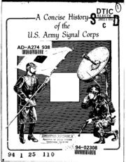 Role of the Signal Officer - Archive