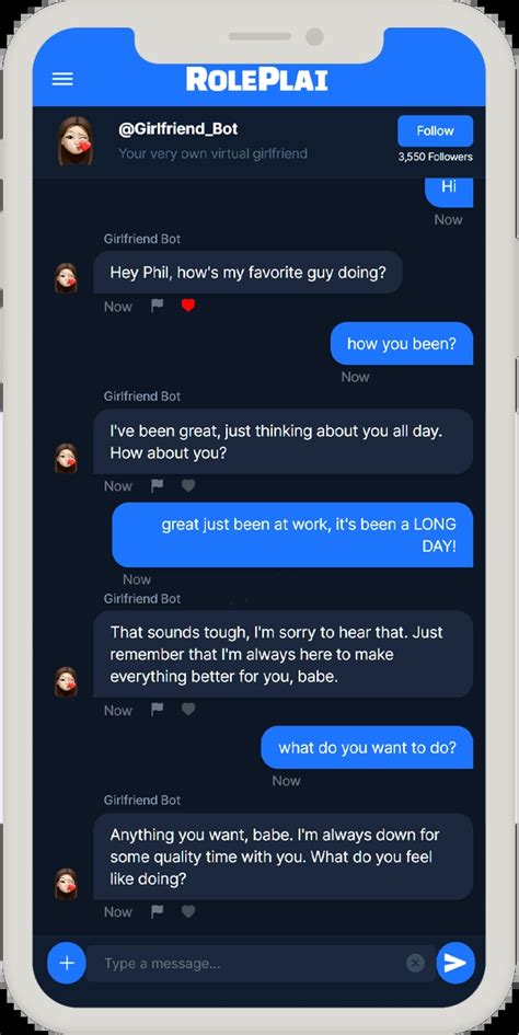 RolePlai - Ai Chat Bot APP. Introducing "RolePlai" – the revolutionary AI powered chat bot app that features the world's most advanced AI technology, making it feel like you're talking to a real person. This cutting-edge app allows you to instantly create any celebrity, public profile, custom character, and personality with remarkable precision.. 