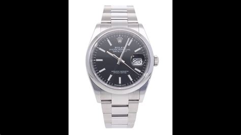 Rolex Datejust Pre Owned Watch Ref 126200 - YouTube