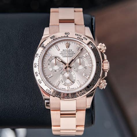 Rolex Daytona Rose Gold Pink Sundust Dial 116505 NEW 2024 for …