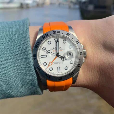 Rolex explorer 2 rubber strap.  Discover our straps today. Shop our selection...