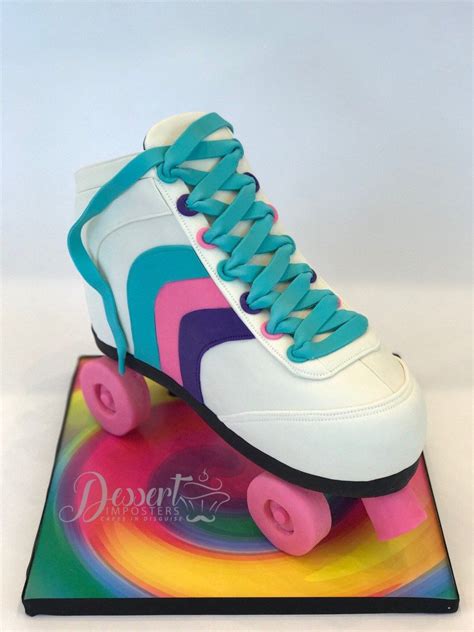Roller Skate Cake Template