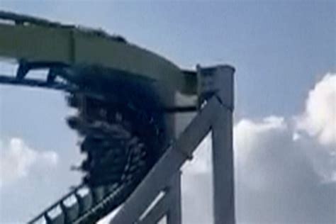 Roller coaster at Carowinds in North Carolina closes after discovery of crack in support pillar