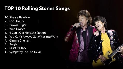 Rolling stones songs. A panel of experts ranks the hottest rocks from the Stones' 50-year career, from "Paint It Black" to "Shine a Light". See the lyrics, images and stories behind the songs that shaped the history of rock and … 