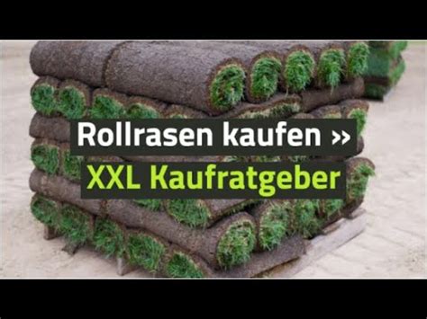 Rollrasen kaufen » XXL Kaufratgeber - YouTube