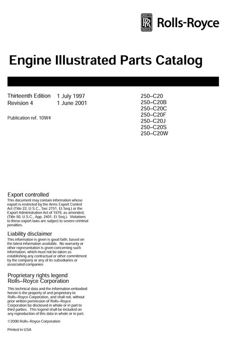 Rolls royce 250 c20b parts manual. - Manuale di john deere motosega cs 36.
