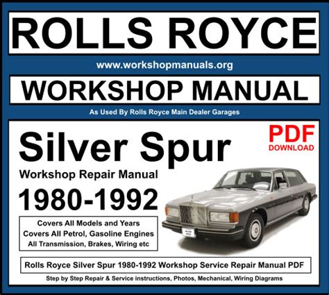 Rolls royce silver spur repair manual. - Toyota rav4 electrical wiring diagrams manuals.