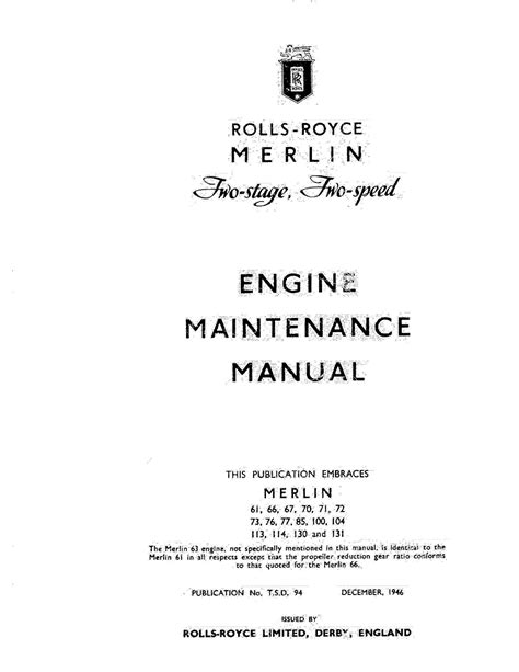 Rolls royce tay engine maintenance manual. - Tratado de límites del río de la plata.