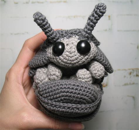 Roly Poly Pill Bug Crochet Pattern PDF File in English Etsy