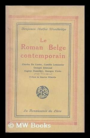 Roman belge contemporain, cinq romans [i. - La geografia del nord america ambiente cultura economia 2a edizione.