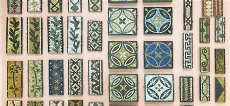 Roman mosaic patterns A Visual Glossary The Ancient Home