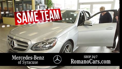 Romano mercedes. Romano Mercedes Benz. New Car Dealers Auto Repair & Service Tire Dealers. Website Products. 38 Years. in Business. Accredited. Business. Amenities: Wheelchair accessible (315) 637-4500. 5433 N Burdick St. Fayetteville, NY 13066. CLOSED NOW. 2. Mercedes-Benz of Syracuse. New Car Dealers Automobile … 