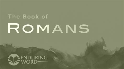 Romans 13 summary enduring word. I LOVE this podcast along with the Enduring Word app and just found the books on Amazon. This allows me to go deeper into the Word of God and truly understand Gods Word in context. Thank you SO much for doing this!!! I share it … 