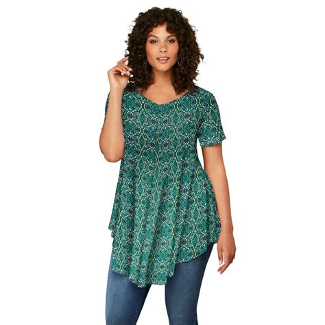 Romans com. Swing Ultra Femme Tunic. $42.99 $52.99 $19.98 – $52.99 50% Off with code: SITEWIDE50 From $9.99 with code. Shop Plus Size Tunics in modern and classic styles at Roamans.com. Get the perfect fit at the best price in on-trend plus size fashions today! 