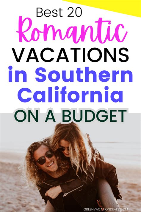 Romantic getaways in southern california. Book your next romantic vacation on Expedia, with our selection of 2077 Romantic Hotels in Southern California! Enjoy the perfect romantic getaway for you and your loved ones today and pay later with Expedia. 