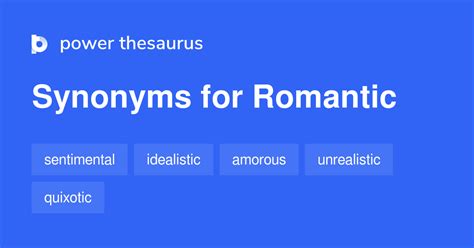 Romantic synonyms. Things To Know About Romantic synonyms. 