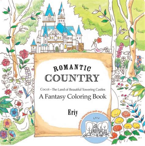 Read Online Romantic Country A Fantasy Coloring Book By Eriy