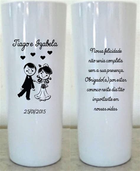 Romariarte - Copos para o casamento Thays&Thiago!! Team.