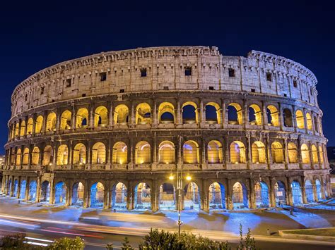 Rome Italy Colosseum Beautiful