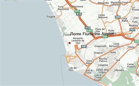Rome fiumicino location. Location information for Rome Fiumicino Airport. Rome Fiumicino Airport in a nutshell. Rome Fiumicino Airport is also known as Leonardo Da Vinci Airport, but it is usually called Fiumicino Airport, and it is the most important airport of Rome. It is a busy airport: in 2005, it processed 29 million passengers. The airport has four terminals, and ... 