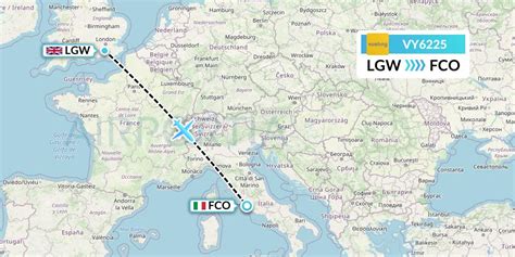 Rome to london flight. Direct. Wed, 3 Jul LGW - FCO with Vueling Airlines. Direct. from £40. London. £42 per passenger.Departing Tue, 11 Jun, returning Tue, 25 Jun.Return flight with Vueling Airlines.Outbound direct flight with Vueling Airlines departs from Rome Fiumicino on Tue, 11 Jun, arriving in London Gatwick.Inbound direct flight with Vueling Airlines departs ... 