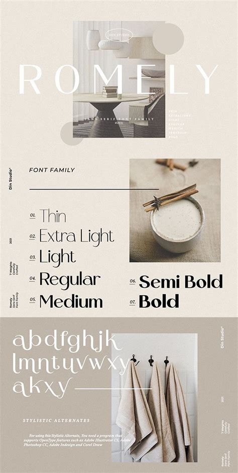 Romely Font Family Fonts.com