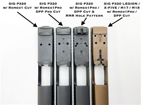 The DPP may require a deeper slide cut than the Romeo 1 and actually not end up being any taller. You would have to see them mounted on the same kind of slide to decide. The slide cut would need to be at LEAST .100" deeper, which is extreme. Theres just no space for that much more milling.