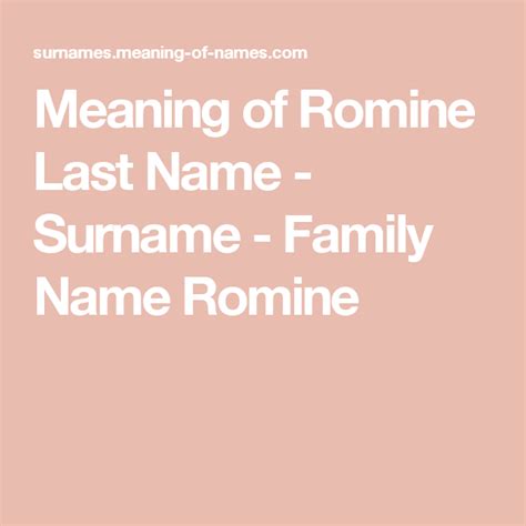 Romines Name Meaning & Romines Family History at …