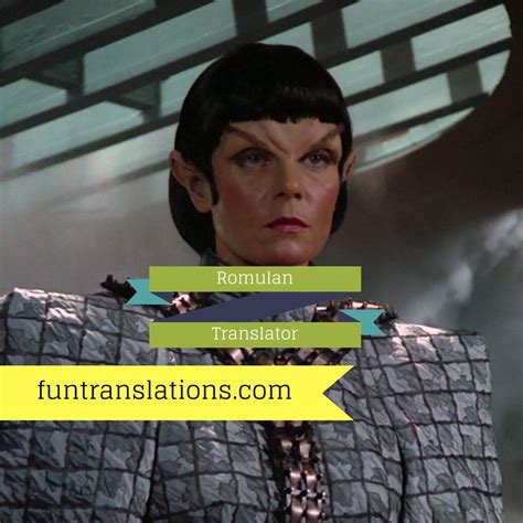 Romulan translator