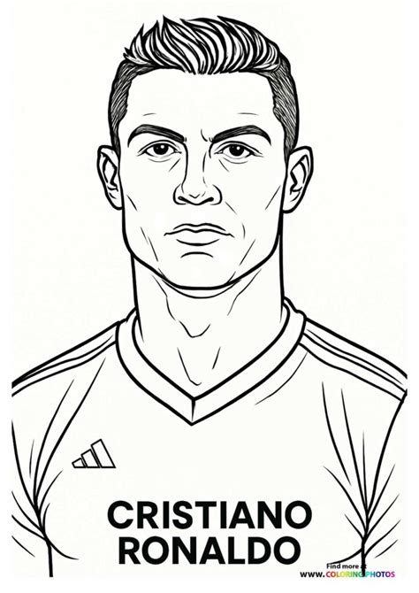 Ronaldo Coloring Page