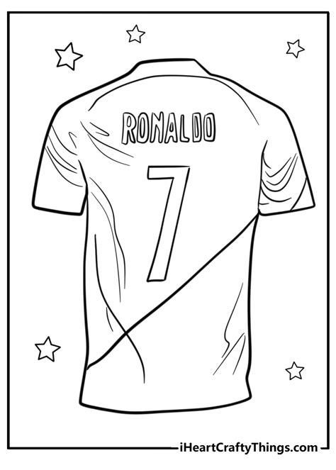 Ronaldo Coloring Shee
