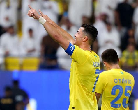 Ronaldo scores twice in Al-Nassr’s victory in Asian Champions League