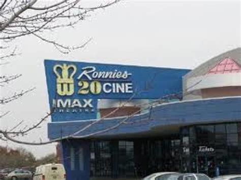 Ronnies 20 cine. Marcus Ronnie's Cinema + IMAX. Read Reviews | Rate Theater. 5320 S. Lindbergh Blvd., Sappington, MO 63126. 314-756-9325 | View Map. Theaters Nearby. The Color Purple. Today, Mar 4. There are no showtimes from the theater yet for the selected date. Check back later for a complete listing. 