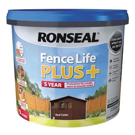 Ronseal Fence Paint Woodcare Screwfix