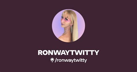 Ronwaytwitty Onlyfans Leaked [PPV] 💋 236 Photos