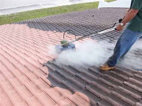 Roof cleaner. Mar 7, 2024 · Climb the roof and remove the moss, working from the bottom up. The best tools are a long-handled, soft-bristle scrub brush, a putty knife, or a 5-in-1 painter's tool. Use these tools to lift moss mats and gently brush them away. In the seams, use the sharp edge of the scraper like a dental pick to force out the moss. 