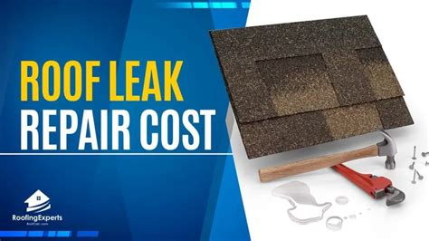 Roof leak repair cost. The average cost of a roof repair is $767, but the cost typically varies from $348 and $1,186 for each repair needed. The roof over your head is supposed to keep you safe and comfortable, but it can’t do its job without a few repairs over the years. Since it’s an inevitable expense, you should be prepared to spend between … 