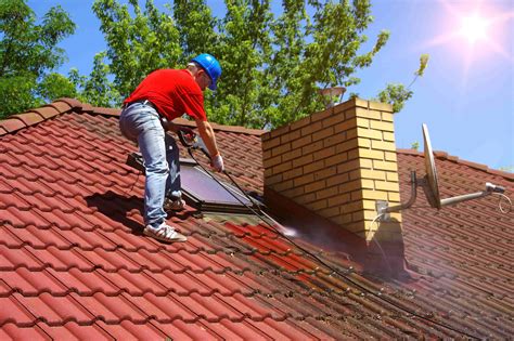 Roof pressure washing. Sandstone can be cleaned by manually scrubbing it with a brush and cleaning agent, or it can be washed with a pressure washer. The type of cleaner that should be used depends on th... 