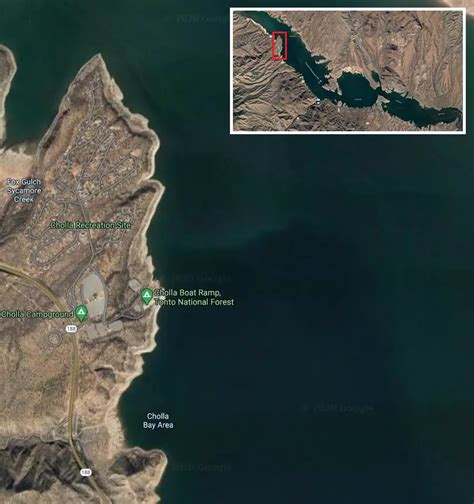 Roosevelt Lake Cholla Bay Boat Launch - Wikimapia