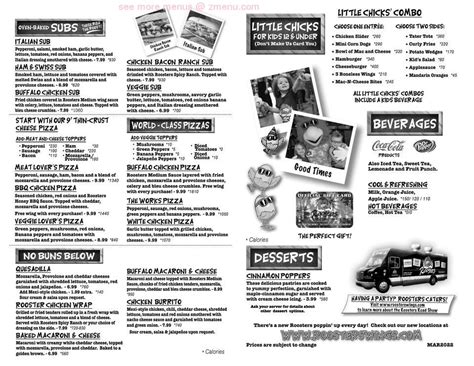 Roosters beavercreek menu. Things To Know About Roosters beavercreek menu. 