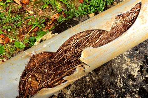 Roots in sewer line. Tree roots are one of the most common causes of sewer clogs and can damage your pipes and septic tank. Learn how to … 