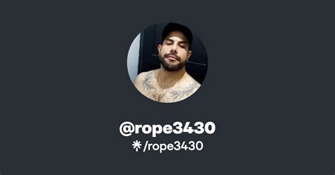 Rope3430 Leaked +18 🍌