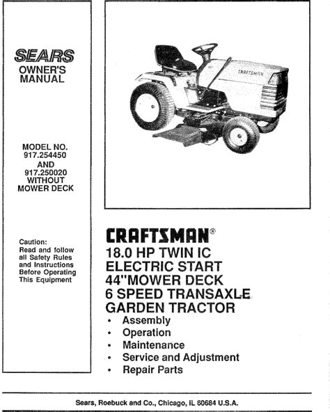 Roper 18 hp lawn tractor repair manuals. - Über die färbung von knochenknorpel zu kurszwecken.